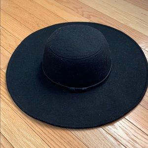 Urban Outfitters Black Sunhat